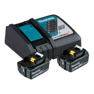Makita Power Source Kit Li 18V 2x 5Ah Akkus + Schnellladegerät Makita Power Source Kit Li 18V 2x 5Ah Akkus + Schnellladegerät