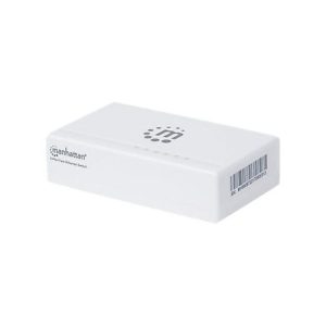 Manhattan 5-Port Fast Ethernet Switch, Plastic, Three Year Warranty, Box – Switch – unmanaged – 5 x 10/100 – Desktop Manhattan 5-Port Fast Ethernet Switch, Plastic, Three Year Warranty, Box – Switch – unmanaged – 5 x 10/100 – Desktop