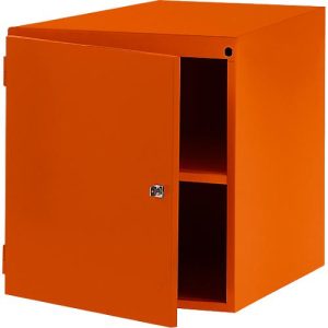 Manuflex Gehäuse-Unterbau, für Werkbank Profi Tiefe 700 mm, rotorange Manuflex Gehäuse-Unterbau, für Werkbank Profi Tiefe 700 mm, rotorange