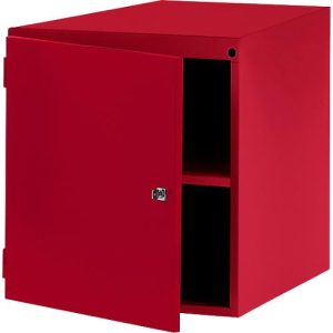 Manuflex Gehäuse-Unterbau, für Werkbank Profi Tiefe 700 mm, rubinrot Manuflex Gehäuse-Unterbau, für Werkbank Profi Tiefe 700 mm, rubinrot