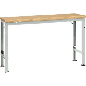 Manuflex Grundtisch UNIVERSAL Spezial, 1500 x 800 mm, Multiplex natur, lichtgrau Manuflex Grundtisch UNIVERSAL Spezial, 1500 x 800 mm, Multiplex natur, lichtgrau