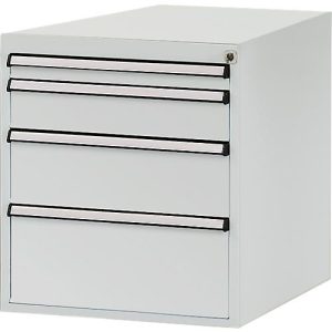 Manuflex Schubladen-Unterbau, für T 800 mm, lichtgrau Manuflex Schubladen-Unterbau, für T 800 mm, lichtgrau