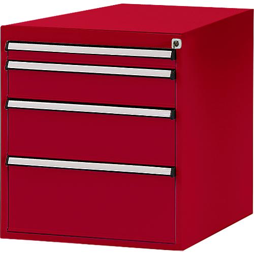 Manuflex Schubladen-Unterbau, für T 800 mm, rubinrot