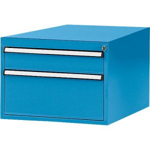 Manuflex Schubladen-Unterbauten, für Werkbank Profi Tiefe 700 mm, lichtblau Manuflex Schubladen-Unterbauten, für Werkbank Profi Tiefe 700 mm, lichtblau