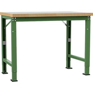Manuflex Werkbank Profi Spezial, Tischplatte Kunststoff, 1250 x 700 mm, rubinrot Manuflex Werkbank Profi Spezial, Tischplatte Kunststoff, 1250 x 700 mm, rubinrot