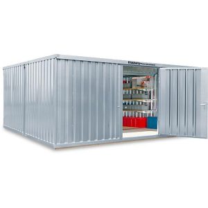 Materialcontainer Mod. 1540, verzinkt, vormontiert, mit Holzfußboden Materialcontainer Mod. 1540, verzinkt, vormontiert, mit Holzfußboden