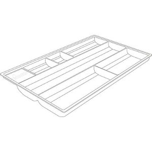 Materialschale, für Sideboard mit Schublade, 335 x 196 mm Materialschale, für Sideboard mit Schublade, 335 x 196 mm
