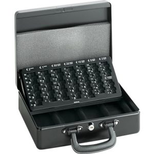 MAUL Geldzählkassette 56214, mit Euro-Einsatz, B 300 x T 240 x H 93 mm MAUL Geldzählkassette 56214, mit Euro-Einsatz, B 300 x T 240 x H 93 mm