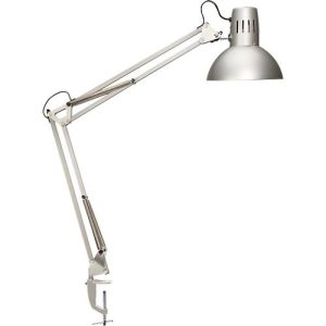 MAUL LED-Tischleuchte Study, Büro, Klemmfuß, silber MAUL LED-Tischleuchte Study, Büro, Klemmfuß, silber