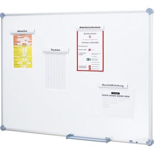 MAUL Whiteboard 90/120 SET, Alumium-Klemmleisten MAUL Whiteboard 90/120 SET, Alumium-Klemmleisten