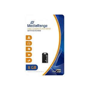 MediaRange Nano – USB-Flash-Laufwerk – 8 GB – USB 2.0 – Schwarz MediaRange Nano – USB-Flash-Laufwerk – 8 GB – USB 2.0 – Schwarz