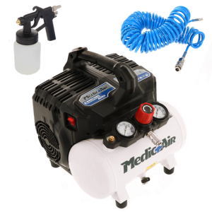 Medic+Air SILTEK S/6 SANIFICO – Fahbarer elektrischer Kompressor für die Desinfektion – 6 lt Medic+Air SILTEK S/6 SANIFICO – Fahbarer elektrischer Kompressor für die Desinfektion – 6 lt