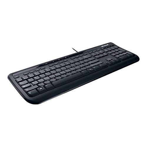 Microsoft Wired Desktop 600 for Business - Tastatur-und-Maus-Set - USB - Deutsch - Schwarz