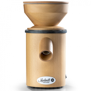 Mockmill Professional 200 – Getreidemühle aus Buche und HI-MACS – 600W Mockmill Professional 200 – Getreidemühle aus Buche und HI-MACS – 600W