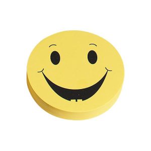 Moderationskarten, Wertungssymbol, positiv, ø 93 mm, 100 Stück, gelb Moderationskarten, Wertungssymbol, positiv, ø 93 mm, 100 Stück, gelb