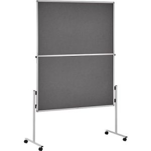 Moderationswand Legamaster ECONOMY, Filz – klappbar, grau Moderationswand Legamaster ECONOMY, Filz – klappbar, grau