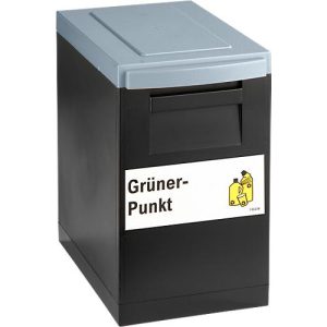 Modul-Sammelbox WSB schwarz, Deckel dunkelgrau