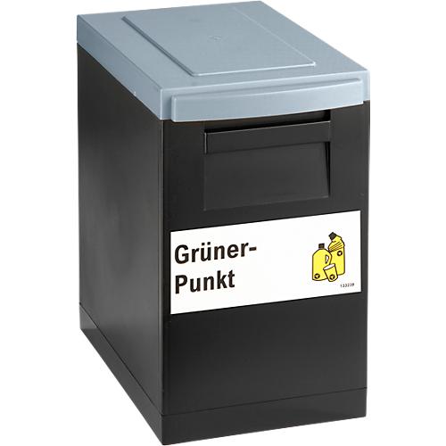 Modul-Sammelbox WSB schwarz, Deckel dunkelgrau