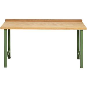 Modulare Werkbank Schäfer Shop Select, Grundeinheit, Buche Multiplexplatte, bis 500 kg, B 1500 x T 700 x H 840 mm, Resedagrün ral 6011 Modulare Werkbank Schäfer Shop Select, Grundeinheit, Buche Multiplexplatte, bis 500 kg, B 1500 x T 700 x H 840 mm, Resedagrün ral 6011