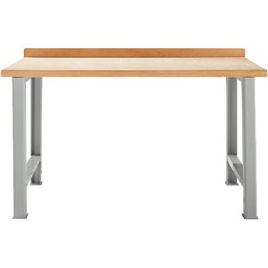 Modulare Werkbank Schäfer Shop Select, Grundeinheit, Buche Multiplexplatte, bis 500 kg, B 1500 x T 700 x H 840 mm, Weißaluminium ral 9006 Modulare Werkbank Schäfer Shop Select, Grundeinheit, Buche Multiplexplatte, bis 500 kg, B 1500 x T 700 x H 840 mm, Weißaluminium ral 9006