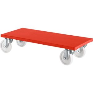 Möbelroller 100 K1, rot, 2 Stück Möbelroller 100 K1, rot, 2 Stück