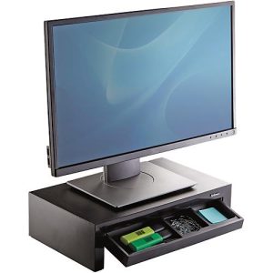 Monitor-Ständer Fellowes Designer Suites, 3-stufig höhenverstellbar, B 41 x T 24 x H 11 cm Monitor-Ständer Fellowes Designer Suites, 3-stufig höhenverstellbar, B 41 x T 24 x H 11 cm