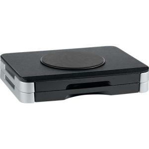 Monitorständer, geeignet für Monitore und Printer, bis 15 kg, ergonomisches Arbeiten, B 400 x T 300 x H 74 mm, Kunsstoff, silber-schwarz Monitorständer, geeignet für Monitore und Printer, bis 15 kg, ergonomisches Arbeiten, B 400 x T 300 x H 74 mm, Kunsstoff, silber-schwarz