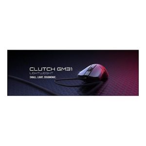 MSI Clutch GM31 – Maus – ergonomisch – optisch – 6 Tasten – kabellos