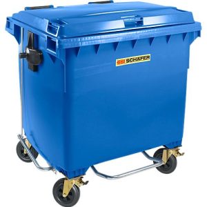 Müllcontainer MGB 660 FDP, Kunststoff, 660 l, blau Müllcontainer MGB 660 FDP, Kunststoff, 660 l, blau