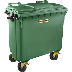 Müllcontainer MGB 770 FD, Kunststoff, 770 l, grün Müllcontainer MGB 770 FD, Kunststoff, 770 l, grün