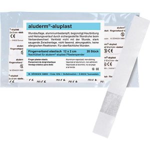 Nachfüllset Typ 4 für Pflasterspender aluderm®-aluplast, Fingerverband, 20 Stück Nachfüllset Typ 4 für Pflasterspender aluderm®-aluplast, Fingerverband, 20 Stück