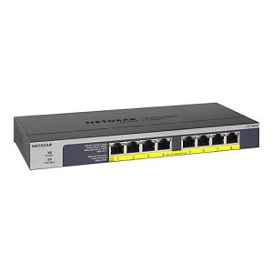 NETGEAR GS108PP – Switch – 8 Anschlüsse – an Rack montierbar NETGEAR GS108PP – Switch – 8 Anschlüsse – an Rack montierbar