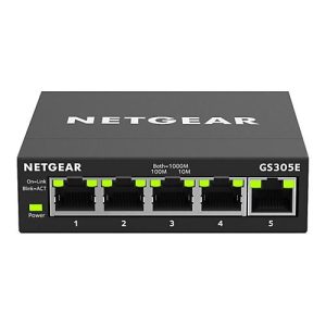 NETGEAR Plus GS305E – Switch – 5 Anschlüsse – Smart NETGEAR Plus GS305E – Switch – 5 Anschlüsse – Smart