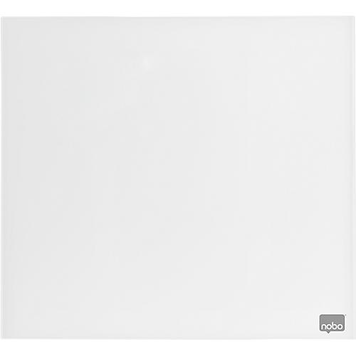 Nobo Glas-Whiteboard, Sicherheitsglas, rahmenlos, magnethaftend, B 450 x H 450 mm, weiß