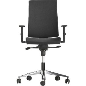 NowyStyl Bürostuhl Navigo, mit Armlehnen, Synchronmechanik, Muldensitz, schwarz/alusilber NowyStyl Bürostuhl Navigo, mit Armlehnen, Synchronmechanik, Muldensitz, schwarz/alusilber