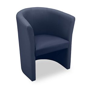 NowyStyl Cocktailsessel CLUB, Kunstleder (100% Polyester), voll gepolstert, Sitzhöhe 455 mm, dunkelblau NowyStyl Cocktailsessel CLUB, Kunstleder (100% Polyester), voll gepolstert, Sitzhöhe 455 mm, dunkelblau