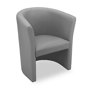 NowyStyl Cocktailsessel CLUB, Kunstleder (100% Polyester), voll gepolstert, Sitzhöhe 455 mm, grau NowyStyl Cocktailsessel CLUB, Kunstleder (100% Polyester), voll gepolstert, Sitzhöhe 455 mm, grau