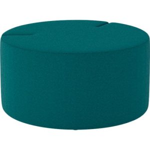 NowyStyl Sitzpouf Tri.Ply M, modular, Blazer-Stoff, ø 85 cm, petrol NowyStyl Sitzpouf Tri.Ply M, modular, Blazer-Stoff, ø 85 cm, petrol