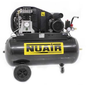 Nuair B2800 /100 CM2 – Elektrischer Kompressor mit Riemenantrieb – Motor 2PS – 100Lt Nuair B2800 /100 CM2 – Elektrischer Kompressor mit Riemenantrieb – Motor 2PS – 100Lt