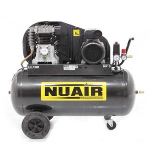 Nuair B2800B/100 CM3 – Elektrischer Kompressor mit Riemenantrieb – Motor 3 PS – 100 Lt Nuair B2800B/100 CM3 – Elektrischer Kompressor mit Riemenantrieb – Motor 3 PS – 100 Lt