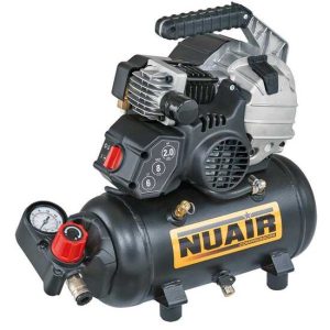 Nuair FU 227/8/6E – Kompakter tragbarer elektrischer Kompressor – Motor 2 PS – 6 Lt Nuair FU 227/8/6E – Kompakter tragbarer elektrischer Kompressor – Motor 2 PS – 6 Lt