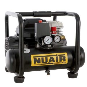 Nuair SIL 244/6 – Elektrischer tragbarer Kompressor – Motor 1.5 PS – 6 l oilless Nuair SIL 244/6 – Elektrischer tragbarer Kompressor – Motor 1.5 PS – 6 l oilless