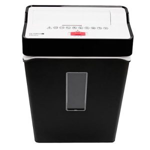 Olympia Aktenvernichter PS 53 CC, ideal für das Homeoffice, Partikelschnitt 4 x 40 mm, P-4, 13 l, 6 Blatt Schnittleistung, schwarz Olympia Aktenvernichter PS 53 CC, ideal für das Homeoffice, Partikelschnitt 4 x 40 mm, P-4, 13 l, 6 Blatt Schnittleistung, schwarz