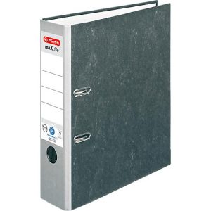 Ordner herlitz maX.file nature, DIN A4, Rückenschild geklebt, Hartpappe, Rückenbreite 80 mm, grau, 1 Stück Ordner herlitz maX.file nature, DIN A4, Rückenschild geklebt, Hartpappe, Rückenbreite 80 mm, grau, 1 Stück