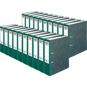 Ordner herlitz maX.file nature, DIN A4, Rückenschild geklebt, Hartpappe, Rückenbreite 80 mm, grün, 20 Stück Ordner herlitz maX.file nature, DIN A4, Rückenschild geklebt, Hartpappe, Rückenbreite 80 mm, grün, 20 Stück