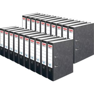 Ordner herlitz maX.file nature, DIN A4, Rückenschild geklebt, Hartpappe, Rückenbreite 80 mm, schwarz, 20 Stück Ordner herlitz maX.file nature, DIN A4, Rückenschild geklebt, Hartpappe, Rückenbreite 80 mm, schwarz, 20 Stück