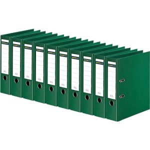 Ordner Schäfer Shop Select, DIN A4, Rückenbreite 80 mm, Griffloch, auswechselbares Rückenschild, Polypropylen, 10 Stück, grün Ordner Schäfer Shop Select, DIN A4, Rückenbreite 80 mm, Griffloch, auswechselbares Rückenschild, Polypropylen, 10 Stück, grün