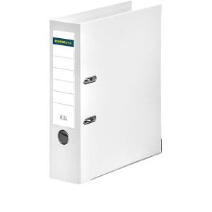 OrdnerSchäfer Shop Select, DIN A4, Rückenbreite 80 mm, Griffloch, auswechselbares Rückenschild, Polypropylen, 1 Stück, weiß OrdnerSchäfer Shop Select, DIN A4, Rückenbreite 80 mm, Griffloch, auswechselbares Rückenschild, Polypropylen, 1 Stück, weiß