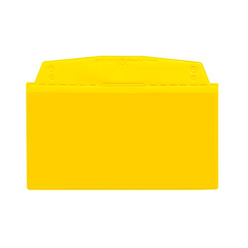 Orgatex-Magnettaschen, 1/3 DIN, gelb, 50 St.