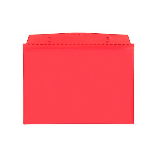 Orgatex-Magnettaschen, A6 quer, rot, 10 St.